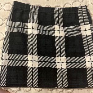 plaid pencil skirt